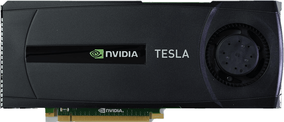 NVIDIA Tesla GPU accelerator card